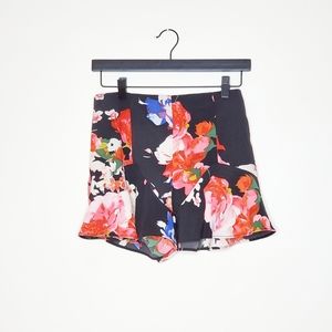 Guess All Over Floral Print Shorts, High Waisted
